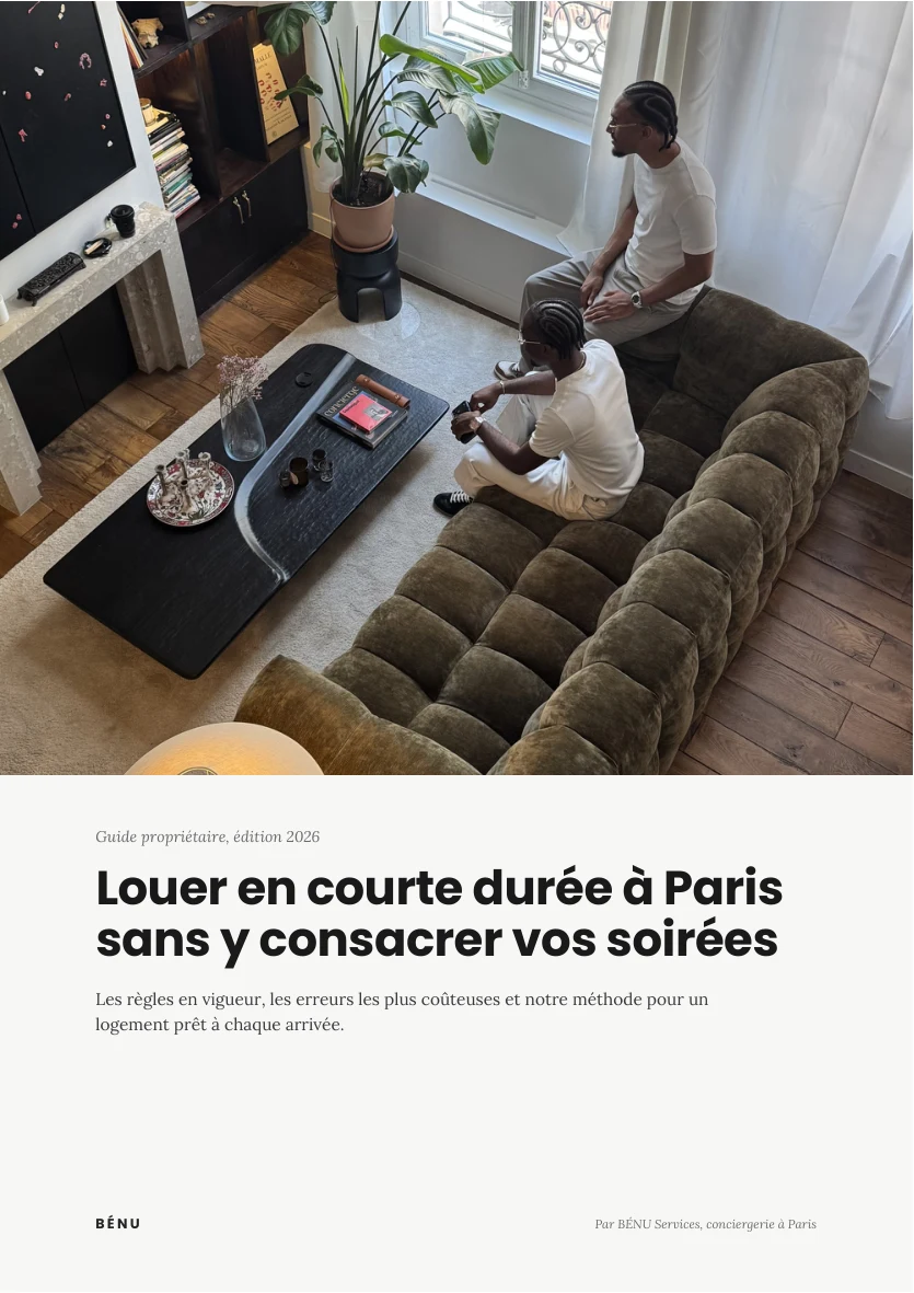 Couverture du guide propriétaire